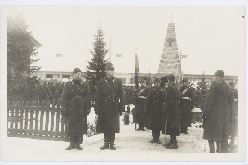 Eesti Vabariigi aastapäev Tartu ratsarügemendis, umb. 1938