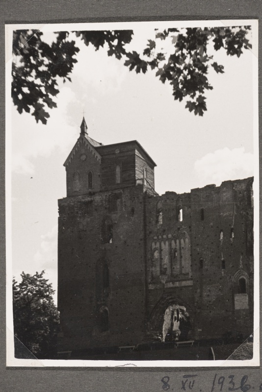 Tartu toomkiriku varemed 8.12.1936
