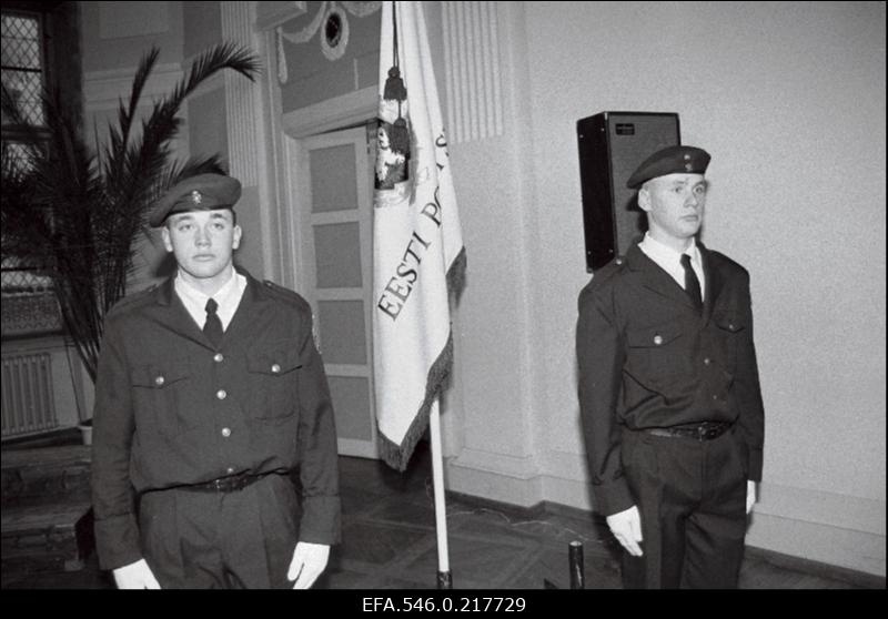 Politsei 76. aastapäeva pidulik aktus Mustpeade majas.