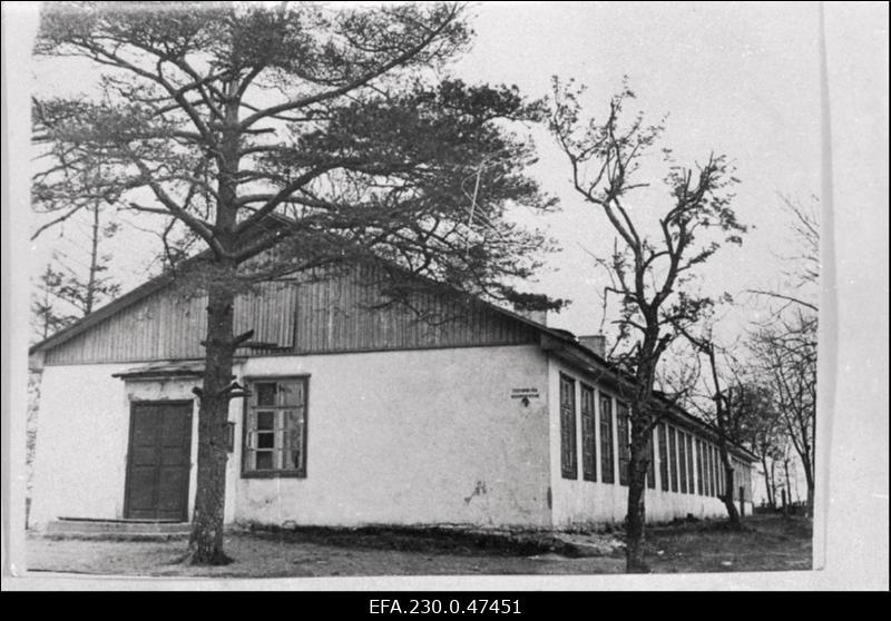 Hoone, kus sõjajärgsetel aastatel asus Maardu kool.