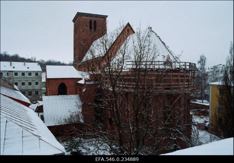 Tartu Jaani kiriku restaureerimine.