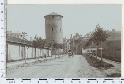 Plate torn, Suurtüki tänaval, 1909., Tallinn  duplicate photo