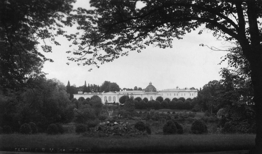 Raadi mõis, Raadi mõisa park. Tartu, 1920-1930. Foto H. Ehapalu.