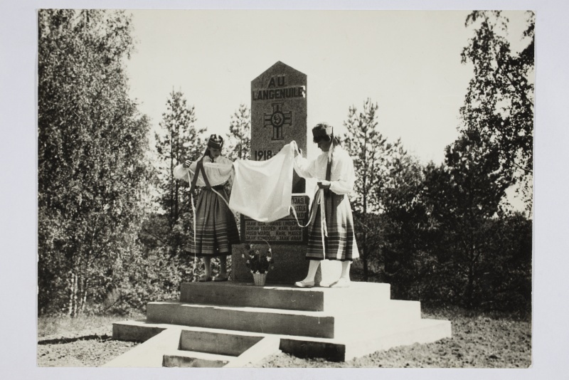 Taagepera Vabadussõja mälestussamba taasavamine Alal