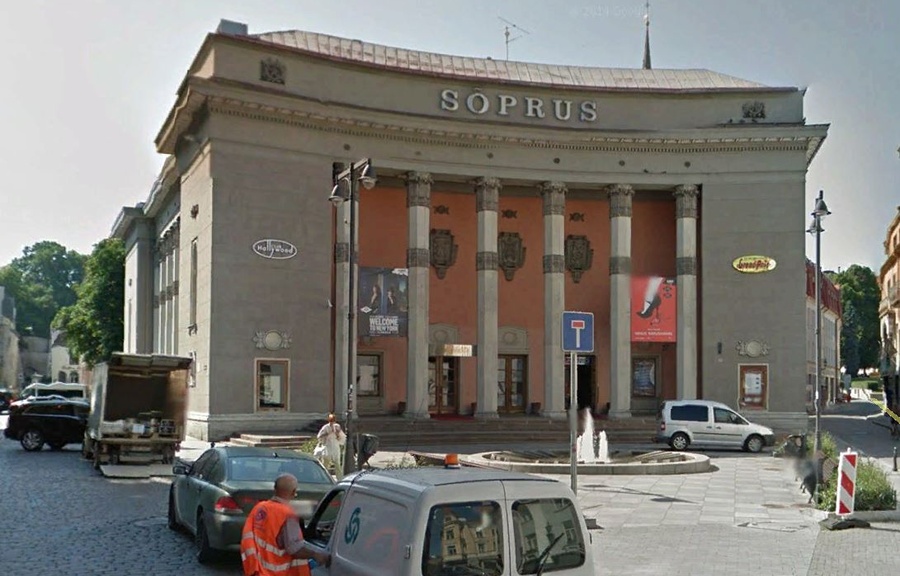 Kino Sõprus Tallinnas. Arhitektid Peeter Tarvas ja August Volberg rephoto