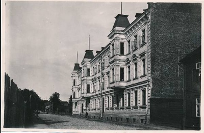 Tartu linnavaade. Maja Tiigi tn. 20. sajandi algus.  duplicate photo