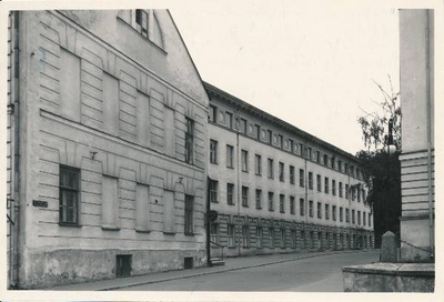 TRÜ keemiahoone ( Kingissepa 2, Jakobi 2). Tartu, 1957.  duplicate photo