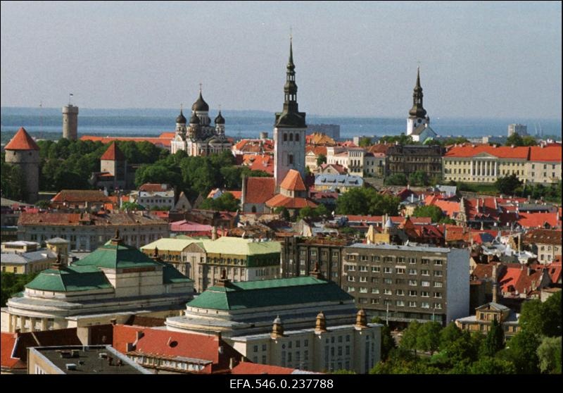 Panoraamvõte Tallinnast.