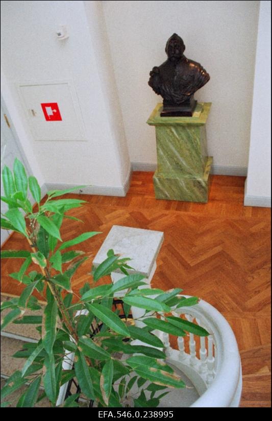 Vanalinnas asuva Rootsi suursaatkonna hoone (von Roseni palee) sisevaated.