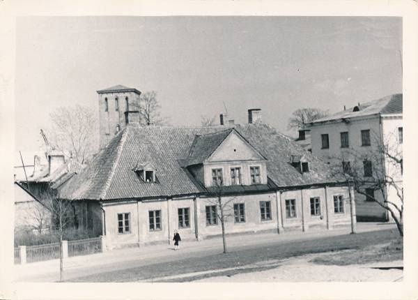 Tartu linnavaade. Tartu vanim elamu, Võimla (Lutsu) tn 2. 19. sajand.