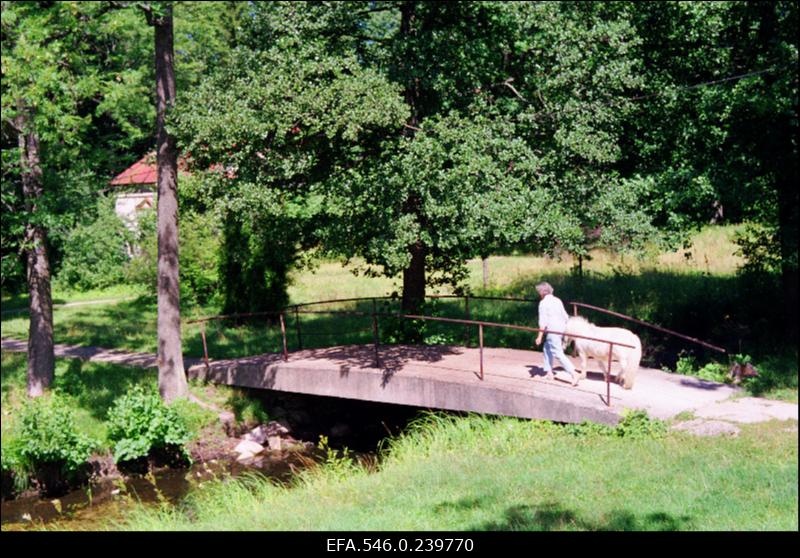 Vaade Saue mõisahoonele.