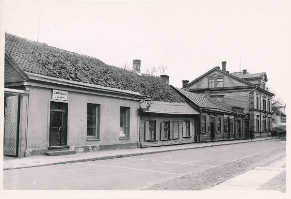 Tartu linnavaade. Kuperjanovi tn. 1939.a.