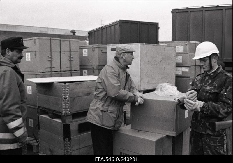 Humanitaarabi Rootsi riigilt Eesti päästeteenistusele.