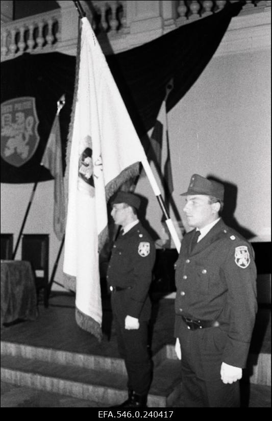 Politsei aastapäeva pidulik aktus.