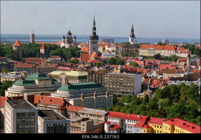 Panoraamvõte Tallinnast.