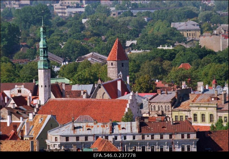 Panoraamvõte Tallinnast.