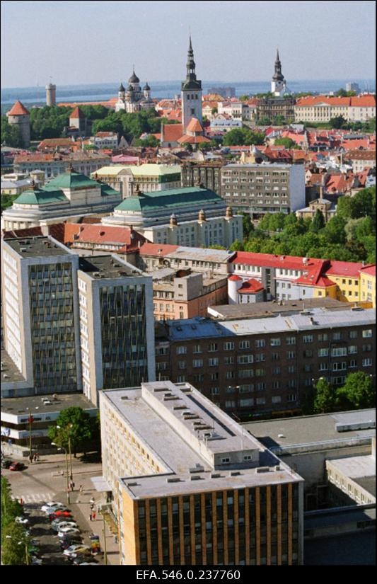 Panoraamvõte Tallinnast.