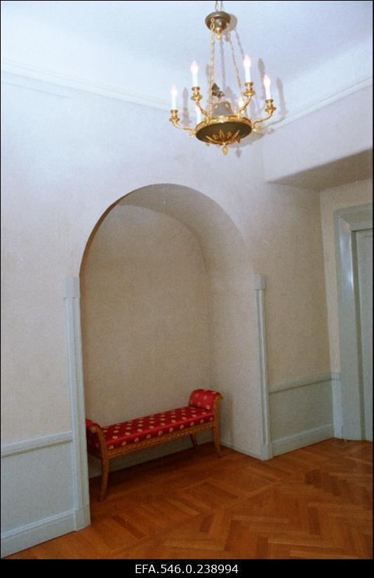 Vanalinnas asuva Rootsi suursaatkonna hoone (von Roseni palee) sisevaated.