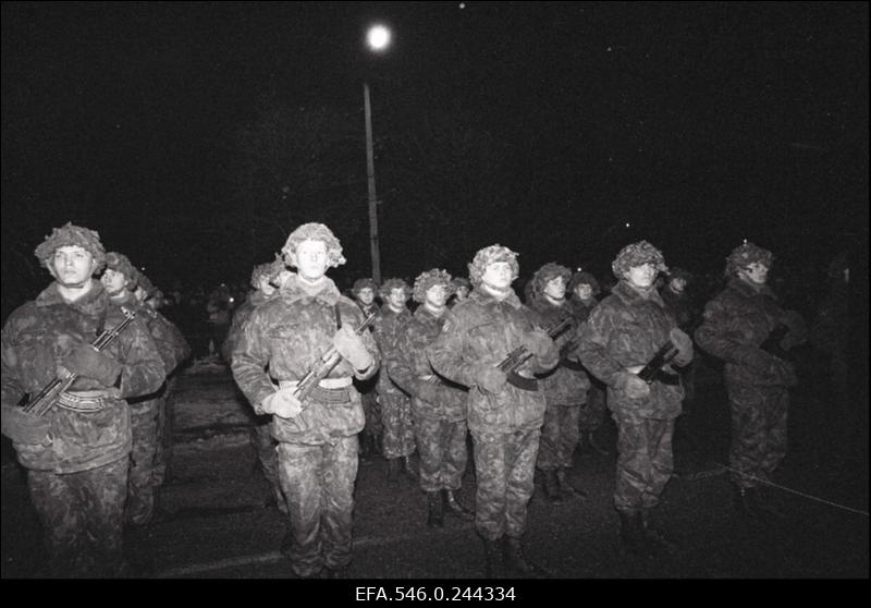 Eesti Vabariigi 75. aastapäeva tähistamine.