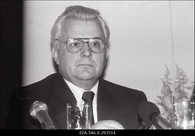 Ukraina presidendi Leonid Kravtšuki visiit Eestisse.