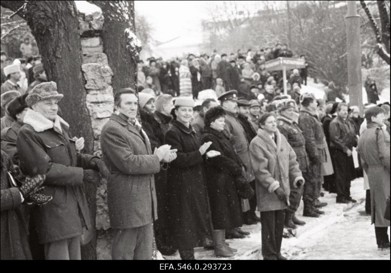 Vabariigi aastapäeva tähistamine.