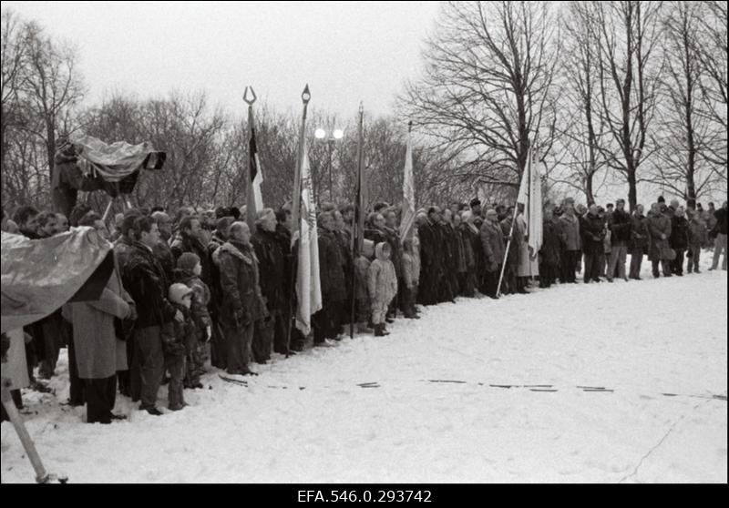 Vabariigi aastapäeva tähistamine.