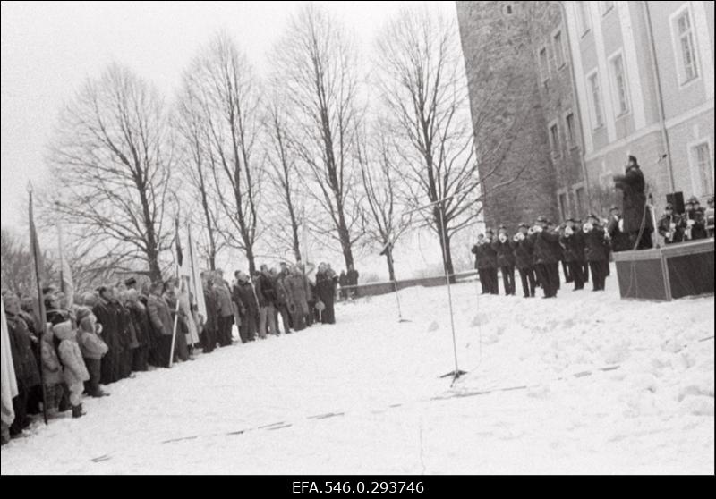 Vabariigi aastapäeva tähistamine.