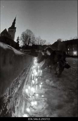 Märtsipommitamise 50.aastapäeva tähistamine.  similar photo