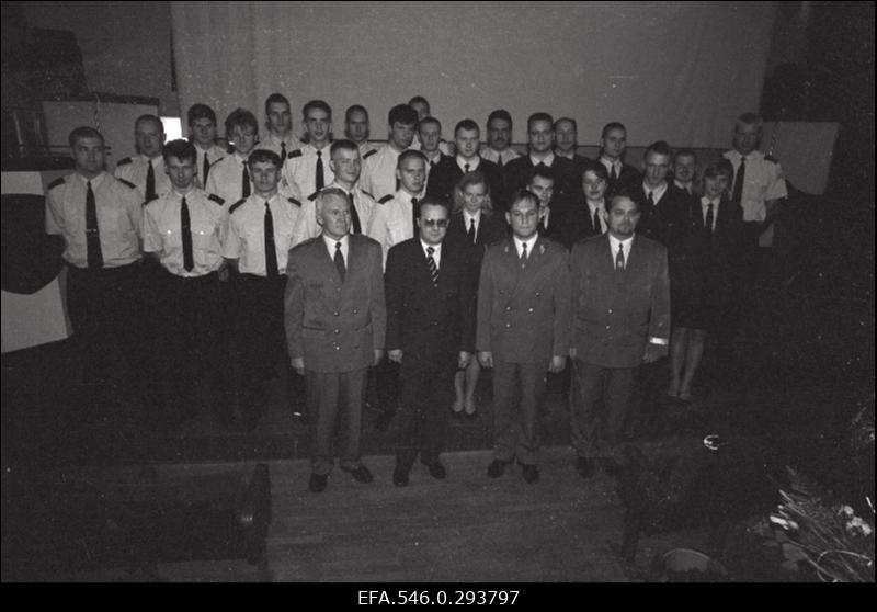 [Tallinna ]Politseikooli kursantide lõpuaktus.