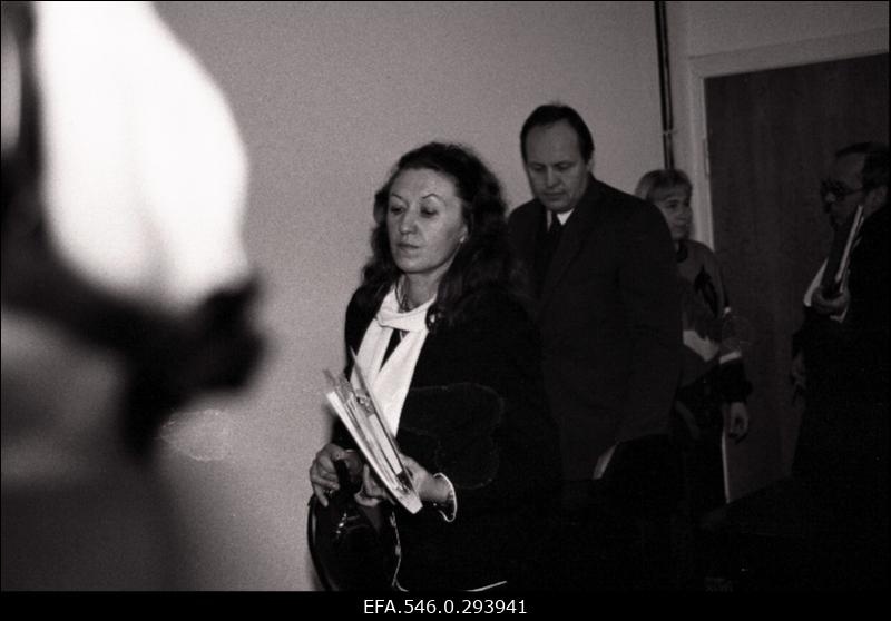 Kohtuistung Läänemaa Vabatahtlike Jäägerkompanii ülema Asso Kommeri üle.