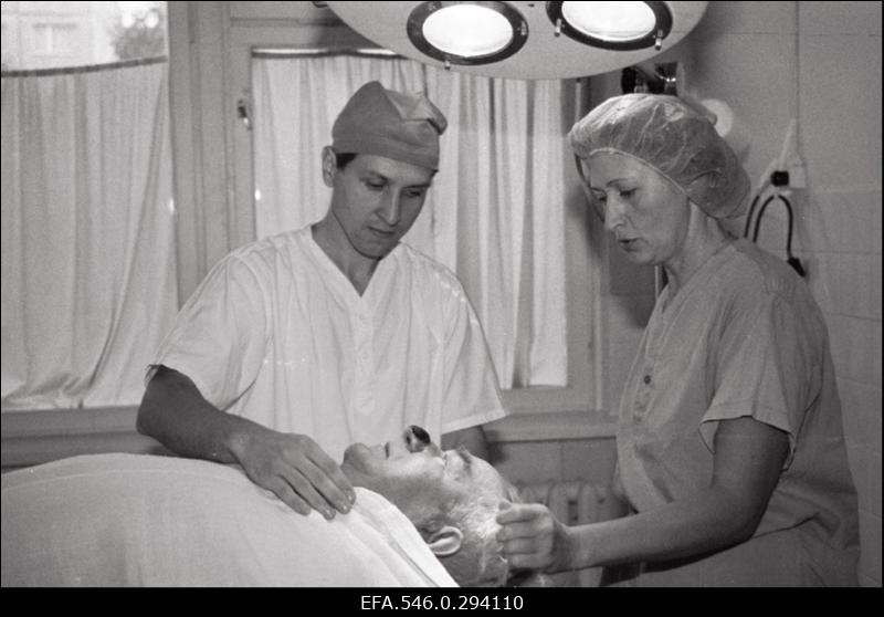 Haigla operatsioonisaalis.