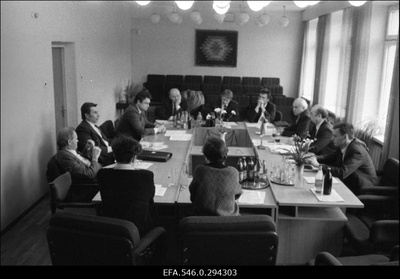 Eesti Kirikute Nõukogu istung.  duplicate photo