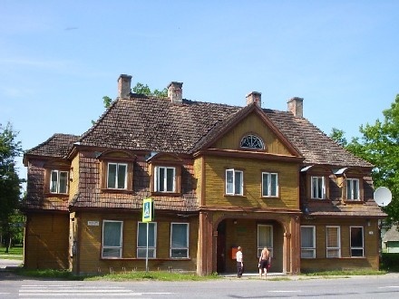Main building of Sindi Railway Station