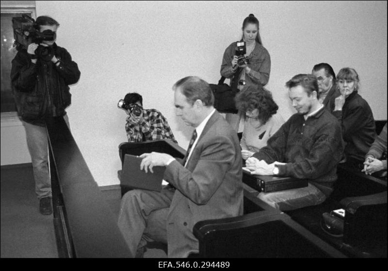 Kohtuprotsess endise poliitiku ärimees Indrek Toome üle.