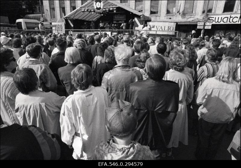 Kontsert Vabaduse väljakul.