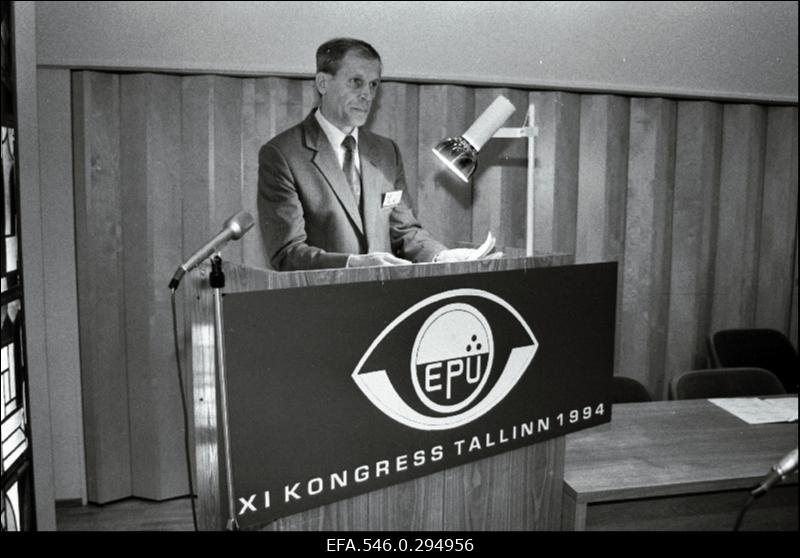 Eesti Pimedate Ühingu XI kongress.