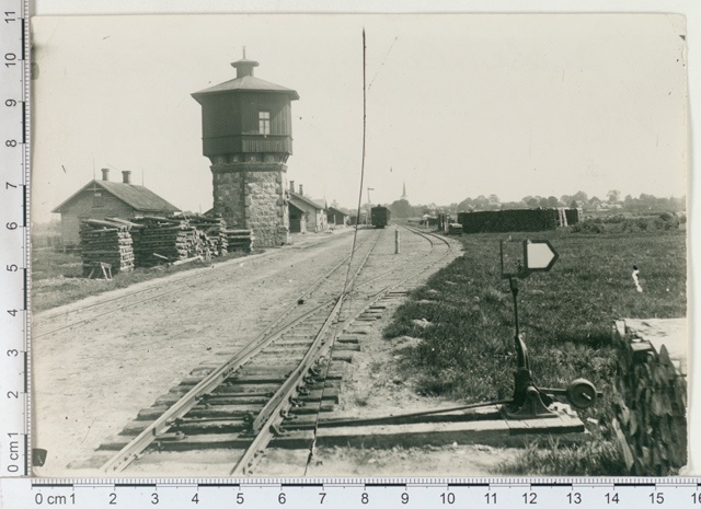 Paide linna vaksal 1912