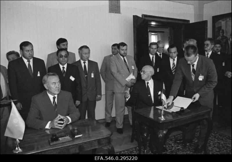 Kasahhi presidendi Nursultan Nazarbajevi riigivisiit Eestisse.