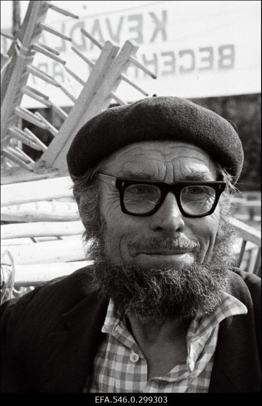 Johannes Kask kevadlaadal.