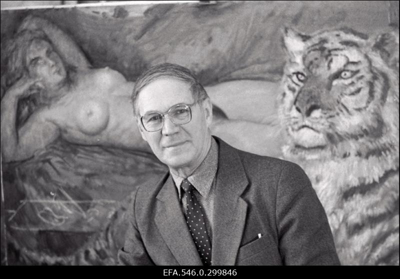 Kunstnik Evald Okas.