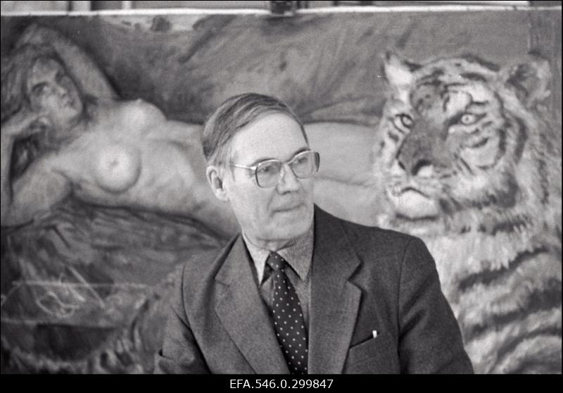 Kunstnik Evald Okas.