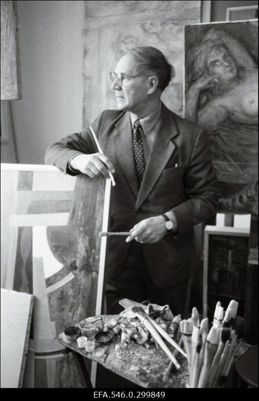 Kunstnik Evald Okas.