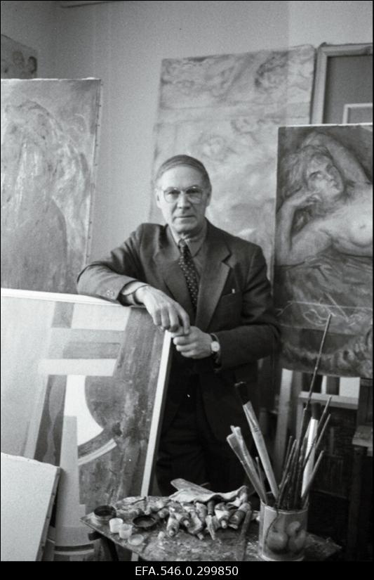 Kunstnik Evald Okas.