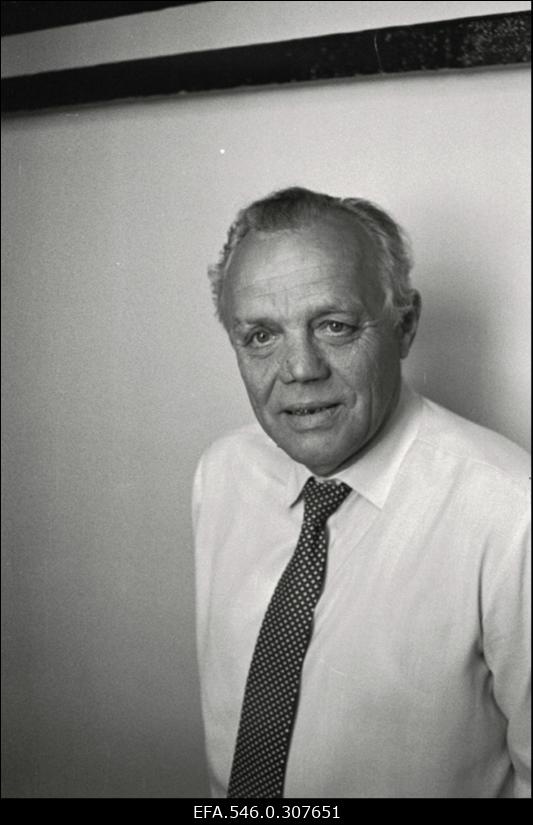 Ülemnõukogu saadik Ülo Uluots.