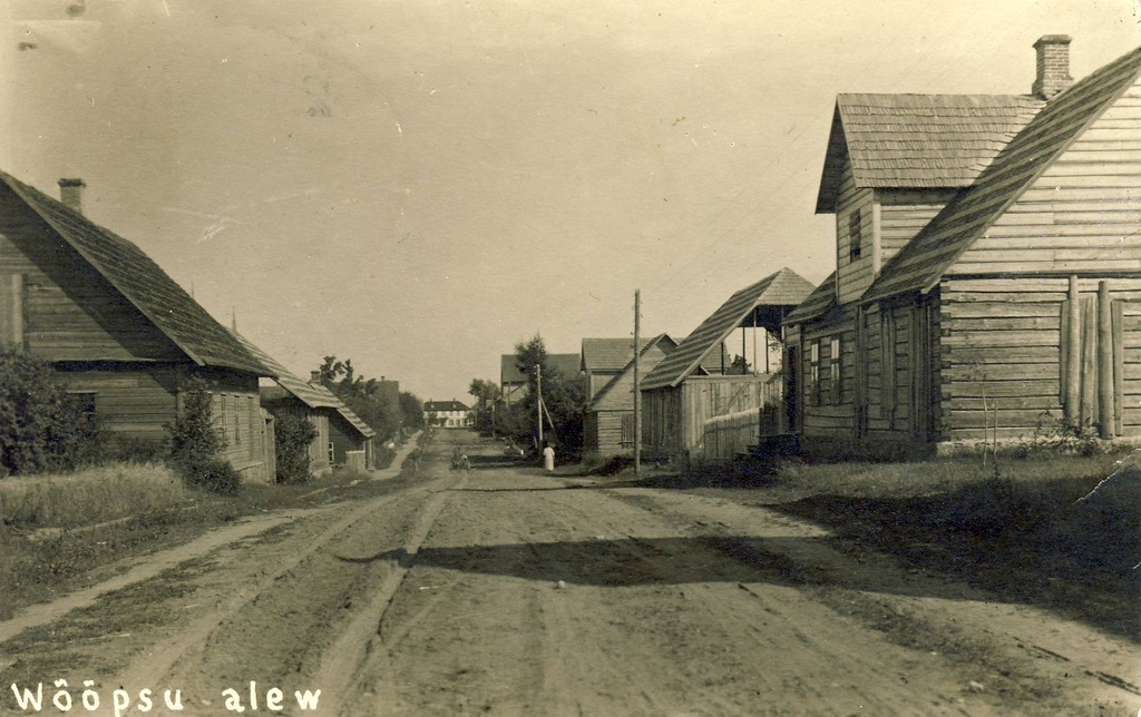 Võõpsu. Külatänav.