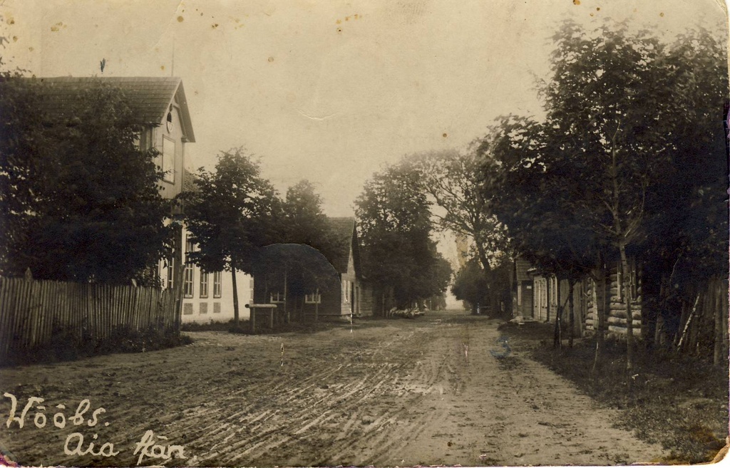 Võõpsu. Aia tänav.