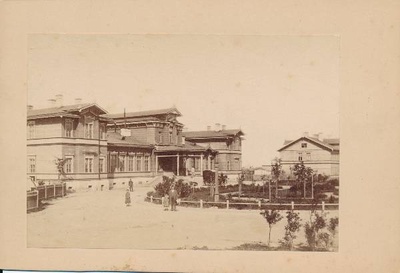 Raudteejaam. Tartu, 1880-1890.  duplicate photo