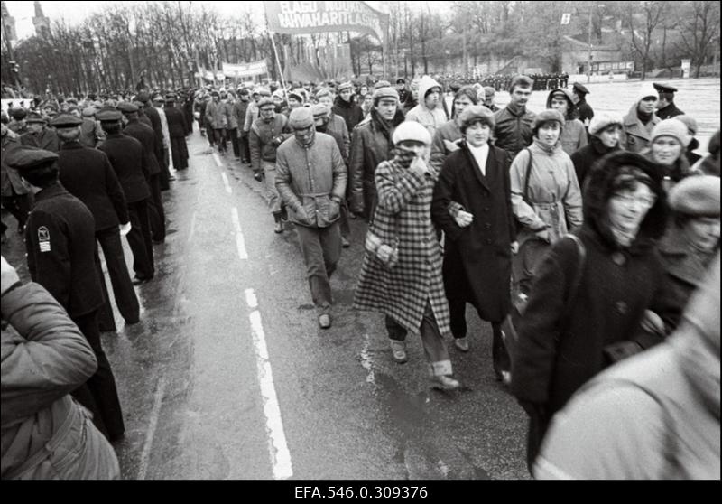 Oktoobripühade paraad.