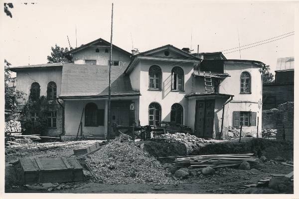 Tartu linnavaade. Prantsuse Instituut, G.Adolfi tn. 1939.a.