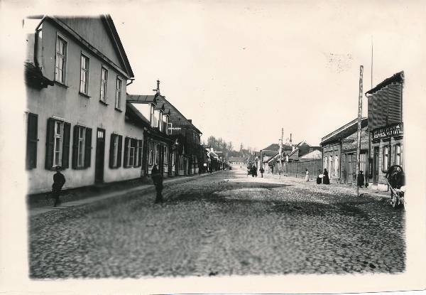 Kivi tänav. Tartu, 1910-1915.